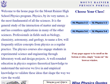 Tablet Screenshot of mrphysicsportal.net